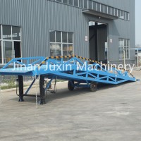 Electric Adjustable 15 Ton Forklift Loading Ramp