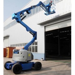 on Sale Factory 6m Electric Scissor Boom Lift图1