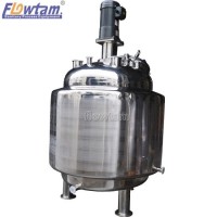 Stainless Steel Electric/Steam Heating Double Jacketed Liquid Mixing Tank