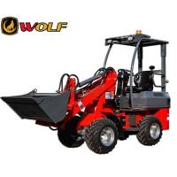 Wolf Compacted Loader Mini Loader with Italy Hydrostastic Transmission