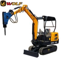 Australia Hot Sale 1.8t Mini Excavator with Hammer