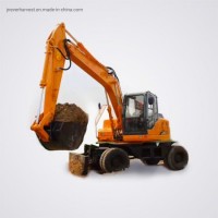 Brand New Hydraulic Wheel Excavator 15ton for Mining Machinery for Sale