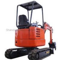 Construction Machinery Mini Excavator 1.8ton 1800kg Zero Tail Small Excavator