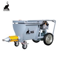 X6 Concrete Screw Mortar Spraying Machine Sprayer Cement Mortar Spray Machine