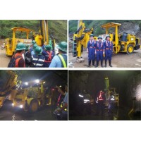 Hydraulic Mining Equipment Single Boom Fanhole/Face/Rock Bolting/Tunneling/Tunnel Drilling Drill Jum