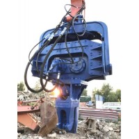 Hydraulic Vibrating Pile Driver for Offshore Steel Sheet Piling