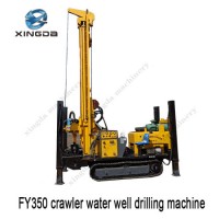 Hot Sale Full Hydraulic 350m Crawler Water Well Drilling Rig