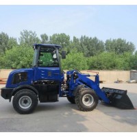 Forload Mini Farm Tractor Backhoe Loader with 4in1 Bucket and Snow Blade for Sale