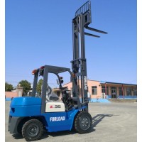 3.5tons Diesel Forklift Truck  Material Handle Machine with 4.5m or 6m Lifting Height for Sale