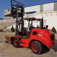 Forload Brand 4tons and 5tons 4WD 4 Wheel Drive off-Road Rough Terrain Diesel Forklift Price