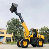 Forload Brand 2.5tons Mini Telescopic Wheel Loader  Mini Reach Boom Wheel Loader for Sale