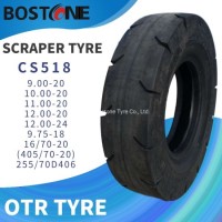 Underground Mining Loader Nylon OTR Tire 900 1100 13/80 16/70-20 Smooth Tread Pattern L5s off Road T