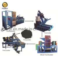 Waste Tyre Shredder / Tyre Recycling Plant / Used Tire Shredder Machine for Sale/Tire Shredding Mach