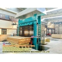 Hydraulic Woodworking Machine Plywood Veneer Hot Press Machine with Ce