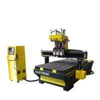 New Design Pneumatic Tool Change Three Heads Woodworking Machine Atc 1325 CNC Router