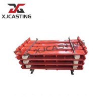 High Manganese Steel Casting Impact Crusher Spare Parts Impact Plate Factory Supply