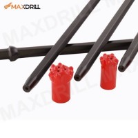 Maxdrill Small Hole Drilling Taper Drill Rod for Quarrying Rock Drilling