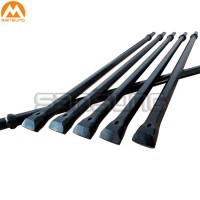 Tct Tungsten Carbide Tipped Rock Stone Drill Steel Bar Integral Drill Rod with Shank Hex 22X108mm