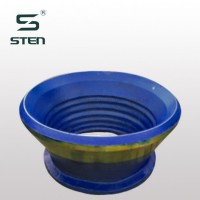 High Manganese Wear Resistant Mantle for Cone Crusher Parts