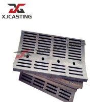 Wear Resisting Replacement Parts Grate Plate for Hammer Crusher  Impact Crusher