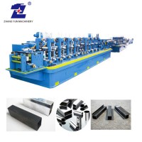 Metal Steel High Frequency Auto Cold Roll/Rolling/Rolled Forming Machine Tile Tube Round Rectangle S