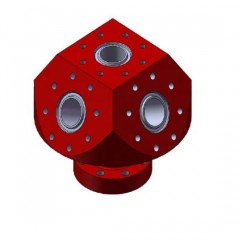 Goat Head/Fracturing Wellhead for Fracturing Tree图1