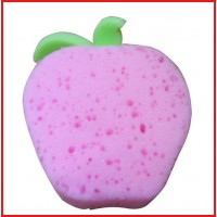 Strawberry Shape Organic Cleaning Baby Bath Sponge