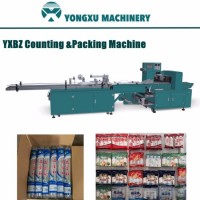 Yxbz Automatic Plastic Cup Counting & Packing Machine  Single Line Plastic Cup Packing Machine  Pape