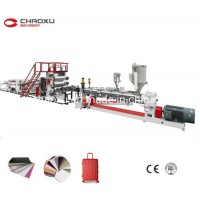 Chaoxu ABS PC Plastic Sheet Extrusion Machine for Hardside and Soft Trolley Travel Bag Luggage Produ