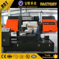 Double Column Metal Sawing Machine Semi Auto Metal Cutting Machine