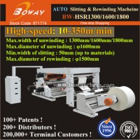 1300mm 1600mm 1800mm Full Automatic Roll Paper Adhesive Tape Slitting and Rewinding Machine