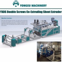 Yxds Double Screw Co-Extrusion Plastic Sheet Extruder Ab/ABA Co-Extruding Sheet Machine Two Color Pl