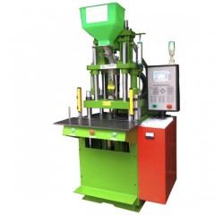 Mini Vertical Plastic Injection Molding Machine Making USB Cable Line图1