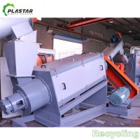 Waste Plastic PP PE Film Recycler Machine  Hot Washing Recycling Machine