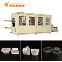 Food Grade Package Machine Plastic Pudding Cup Automatic Pressure Vacuum Forming Machine PP Yogurt C