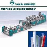 Yxly Plastic Sheet Casting Extruder  Plastic PP Sheet Extruder to Make Sheet Tape Casting Machine  P