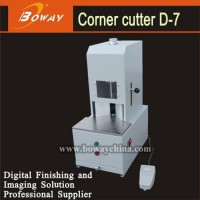 Boway 30 Times/Min 7 Dies Electrical 50mm Thickness Paper Sheets Round Corner Cutter