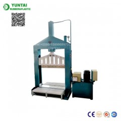 1000mm Single Blade Xql-160 Ce Approval Dalian Hydraulic Guillotine Plastic Rubber Cutter/Rubber Cut图1