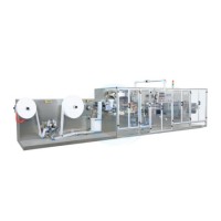 High Speed Full Automatic Single Pieces Individually Wrapped Wipes Machine