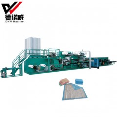 Semi-Servo Underpad Making Machine for Made Pet and Nursing Mat图1