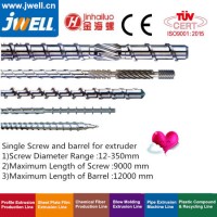 Jwell -Single Screw and Barrel for Blow|Film|Sheet|Plate|Pipe Product Extrusion Chemical Fiber|Recyc