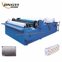 1800mm Semi-Automatic Bathroom Tissue Paper Making Machine with Rewinding and Perforating