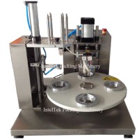 Semi-Automatic Rotary Nespresso Capsule Filling Sealing Machine