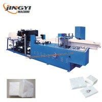 Automatic Tissue Paper Serviette Napkin Folding Machine with Color Printing