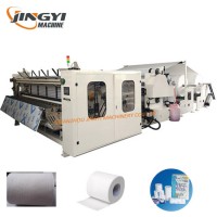 Automatic Colorful Toilet Tissue Paper Lamination Machine with Embossing