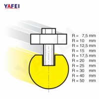 Larger Radius Forming Press Brake Tooling