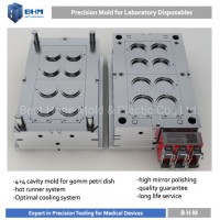 Laboratory Plastic Injection Mould/Plastic Lab Ware Petri Dish Injection Molds/Petri Dish Molds/Plas