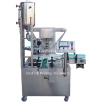 Rotary Type Baby Wet Wipes Canister Filling Sealing Machine