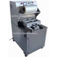 Vertical Pneumatic Tray Sandwich Box Sealing Machine