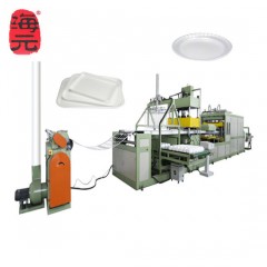 PS EPS Polystyrene Foam Thermocol Plate Machine Disposable Plastic Food Box Dish Forming Machine图1